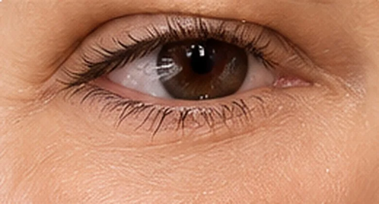 Contorno de ojos después del tratamiento de radiofrecuencia facial